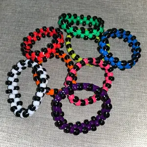 Scene/Emo Themed Kandi Cuffs