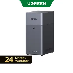 UGREEN NAS DH2300 2-Bay Desktop NASync, Support Capacity 64TB (Diskless), Remote Access, AI Photo Album, Beginner Friendly System, 4GB RAM on Board,1GbE, 4K HDMI, Network Attached Storage(Diskless)