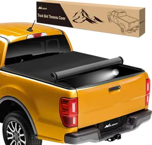 Nilight Soft Roll Up Truck Tonneau Cover Compatible with Ford Ranger 2019 2020 2021 2022 2023 6ft Car Protector  #FathersDayGift