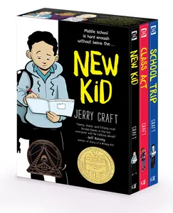 New Kid 3-Book Box Set: A Graphic Novel Collection: New Kid, Class Act, School Trip by Jerry Craft||Jerry Craft [Paperback Book]