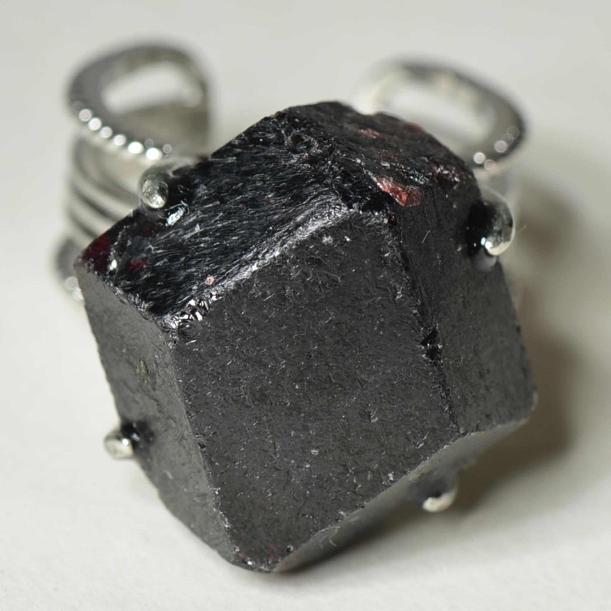 [No.334-342 Tray #12]Unique handmade crystal ring