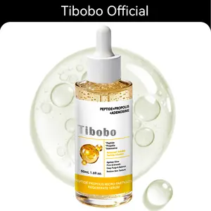 Tibobo Official Hyaluronic Acid Hydration Serum with Peptide Propolis Complex Anti Aging Facial Serum for All Skin Types Deep Moisturizing & Boosts Skin Elasticity