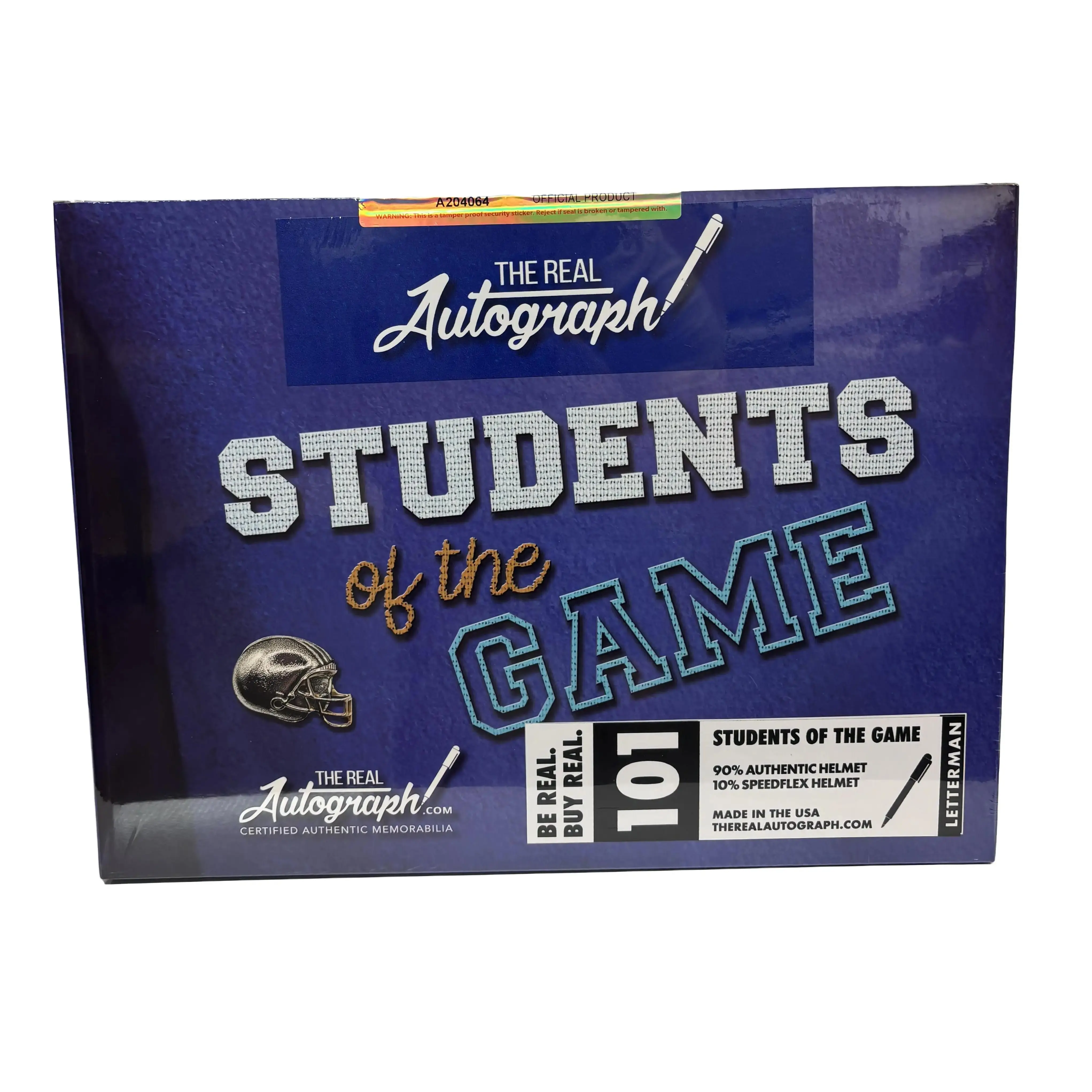 Pick Your Spot- Students of the Game-College Authentic Helmet Break- The Real Autograph- Guaranteed Sports Trading Cards
