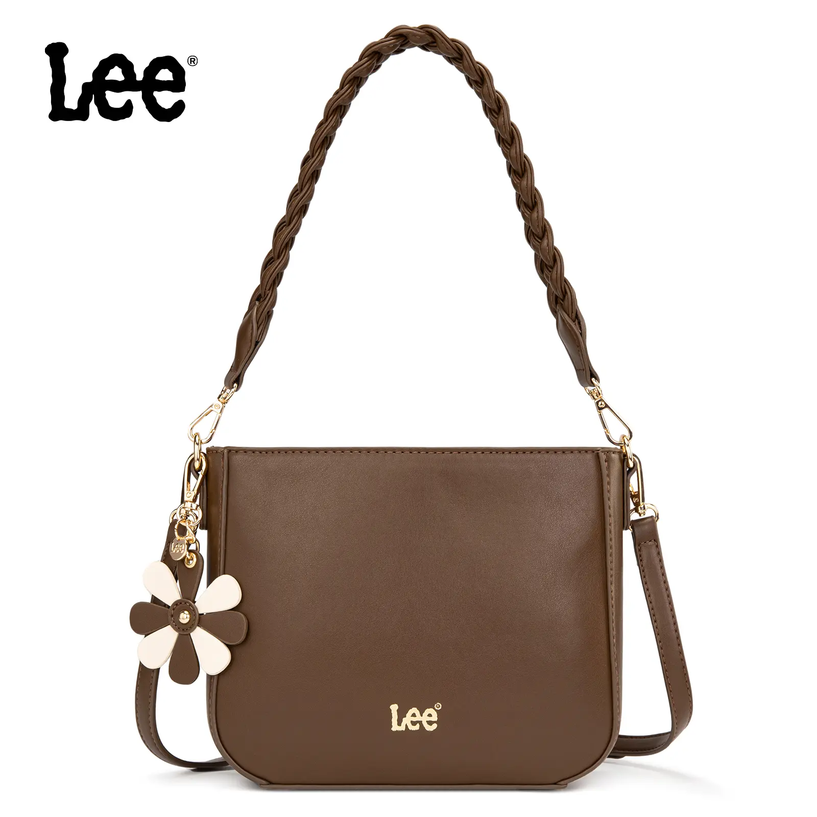 Lee woven handbag, a stylish women's handbag suitable for work, shopping, and parties; a perfect gift for your wife, girlfriend, mother, or best friend.