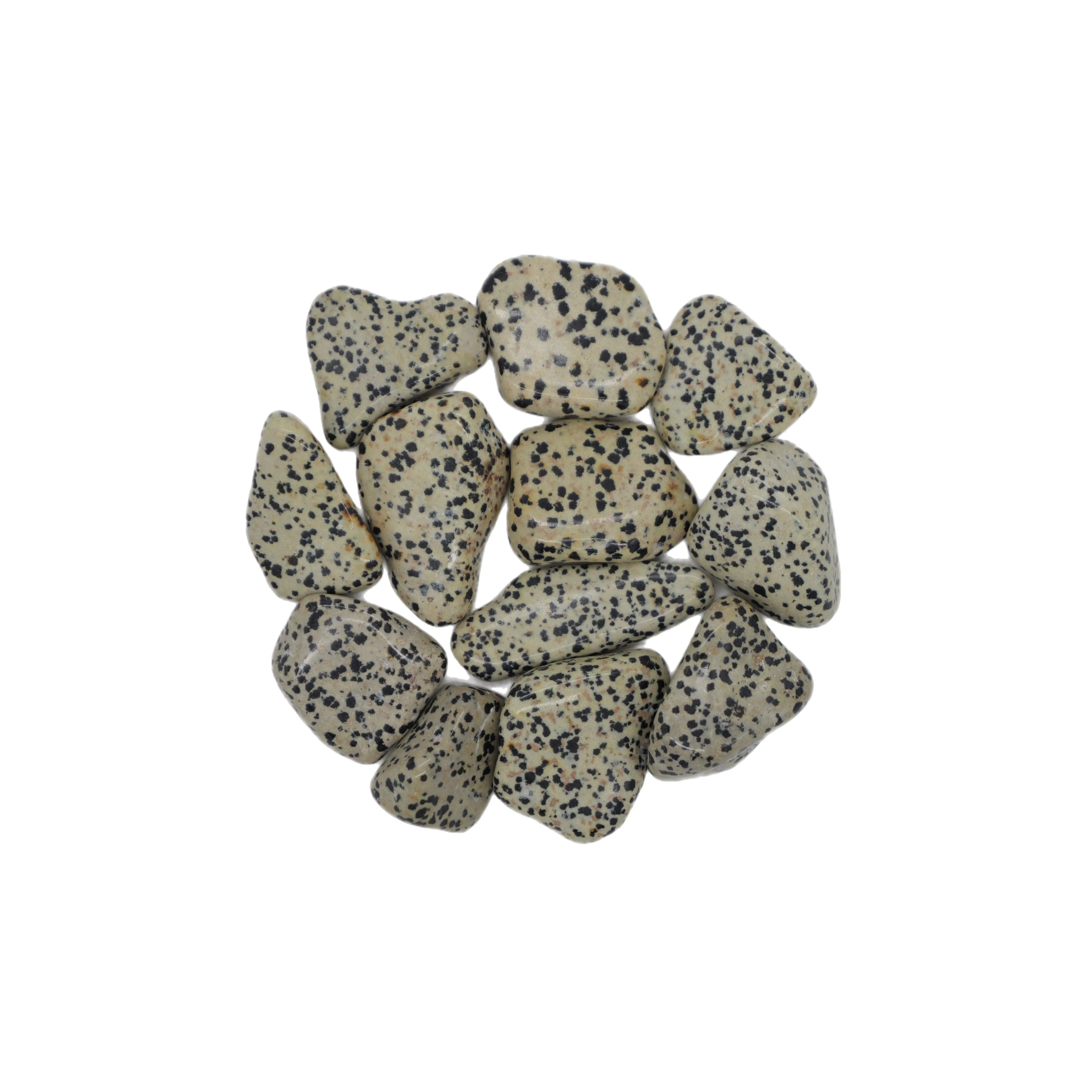 Dalmatian Jasper, Tumbled