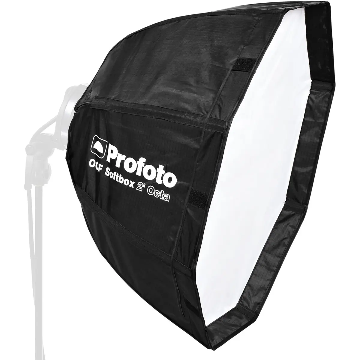 Profoto 2' Octagonal Off-Camera Flash Softbox for Photographers, Portable Lighting for On-Location Shoots & Portraits, Easy Fold Design with Speedring, Soft Flattering Light & Natural Catchlight