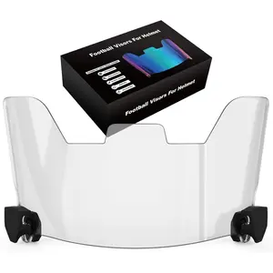 Football Helmet Visor Impact-Resistant Eye Shield for Youth & Adult Football Helmets