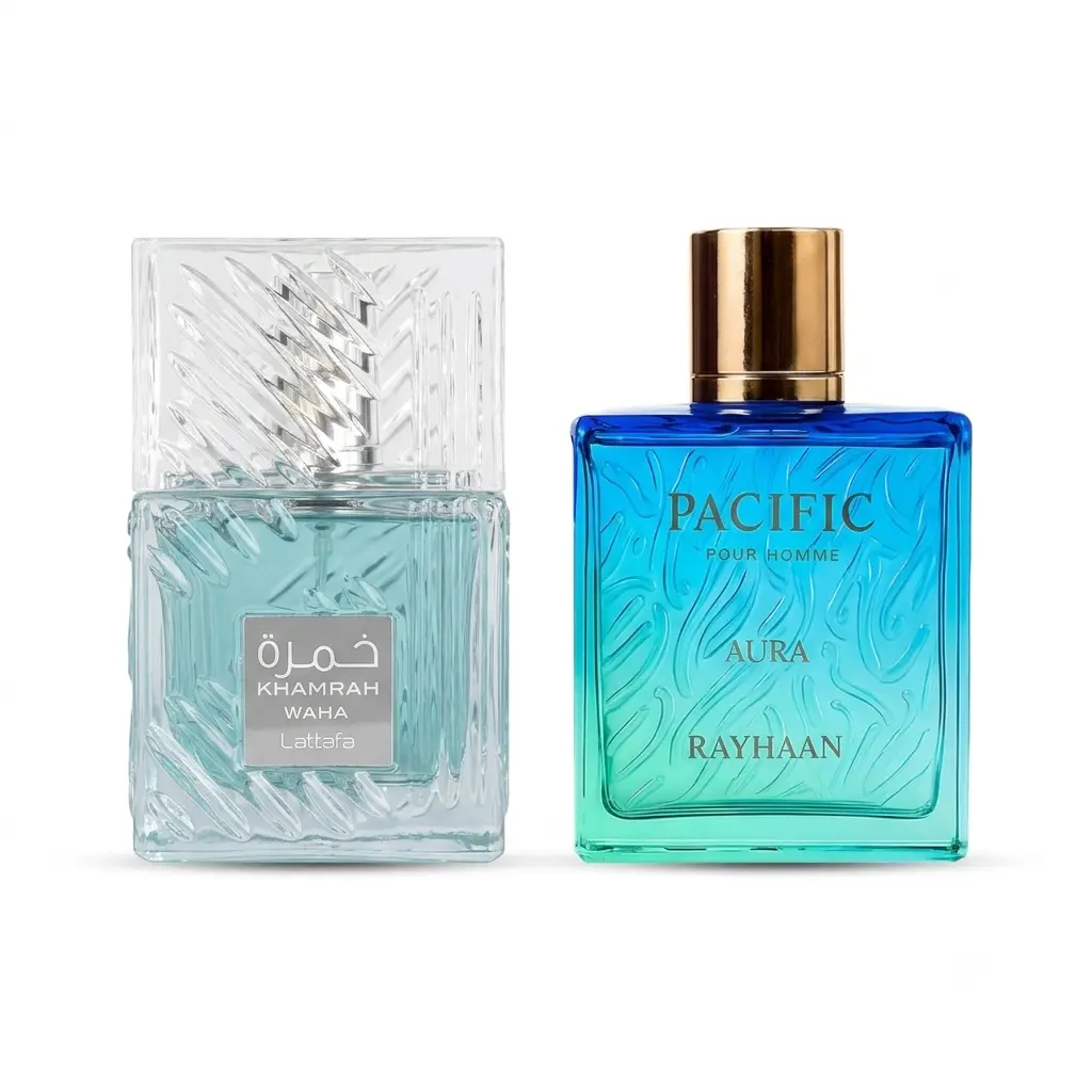 Endless Summer Duo: Rayhaan Pacific Aura + Lattafa Khamrah Waha