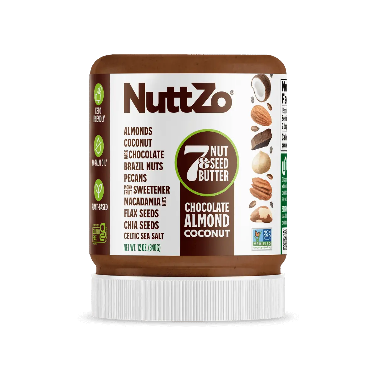 12oz Chocolate Almond Coconut (Formerly 'Chocolate Keto Crunchy')