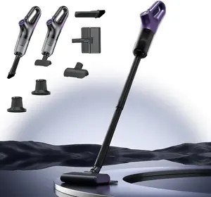 Cordless Vacuum Cleaner Powerful Suction Multiple Attachments Deep Clean for Pet Owners & Home Moms