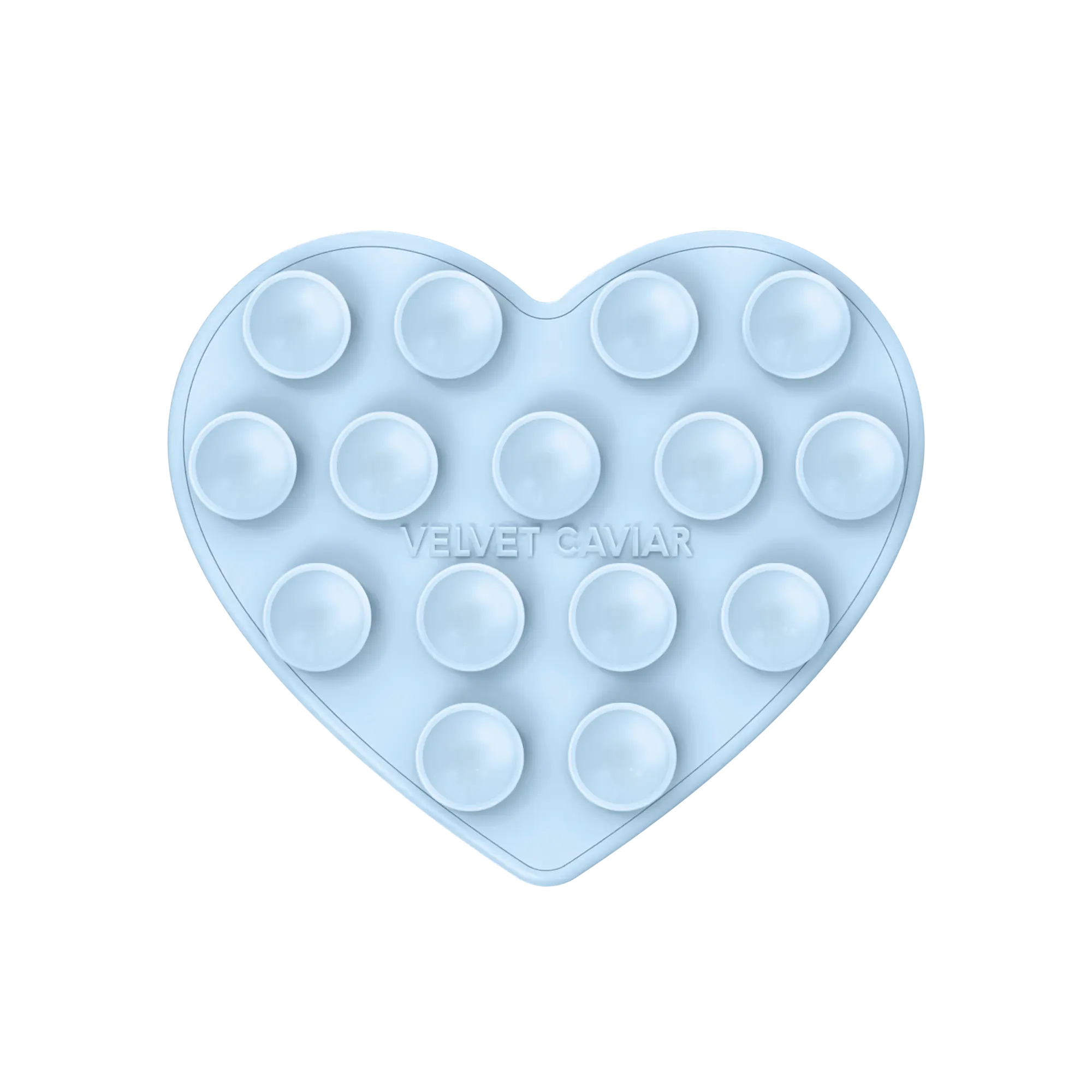 Cotton Candy Blue Heart MagSafe MightyGrip