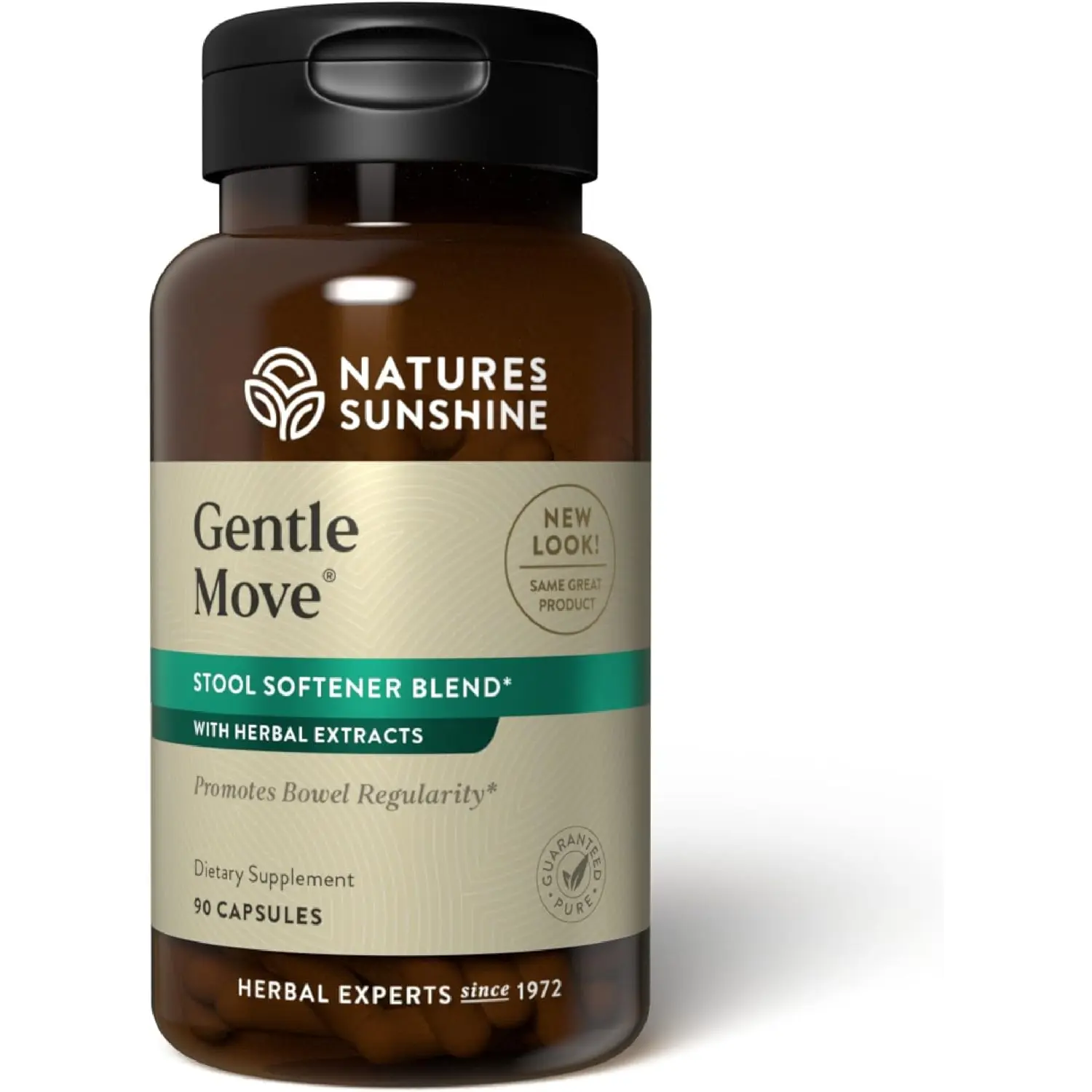Nature's Sunshine Gentle Move: Experience Daily Digestive Support and Natural Constipation Relief with Natural Fiber for Soft Stools & Regularity, 90 Capsules Nature's Sunshine Gentle Move: Experience Daily Digestive Support and Natural Constipation Relief with Natural Fiber for Soft Stools & Regularity, 90 Capsules