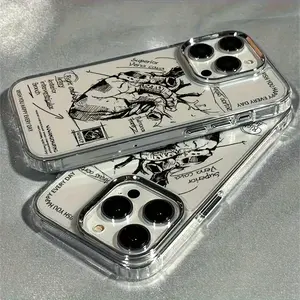 Phone case: Lung Is Suitable for iPhone 13/12/11/16 Pro Max/15pro/14 plus Phone Case, Shock Absorption Lightweight Non-Slip, New Fashion Trend Design, Men and Women Protection High Quality TPU Protective Case
