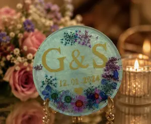 Custom Initial Keepsake Coasters