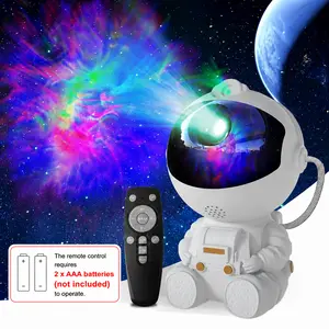 Astronaut Projector, Star Projector Galaxy Light, Light Projector for Bedroom, Starry Nebula Ceiling LED Lamp, with Remote USB-Powered (No Battery)