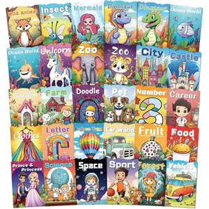 30Pcs Coloring Books for Kids Ages 4-8 Large Print Coloring Books Bulk for Kids, Birthday Party Favors Gifts School Classroom Activity Supplies Goodie Bags Stuffers Gifts for Children's Day