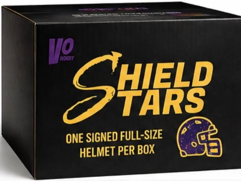 1 Box Pick Your Team: VO Hobby Shield Stars Autographed Authentic Full-Size Helmet