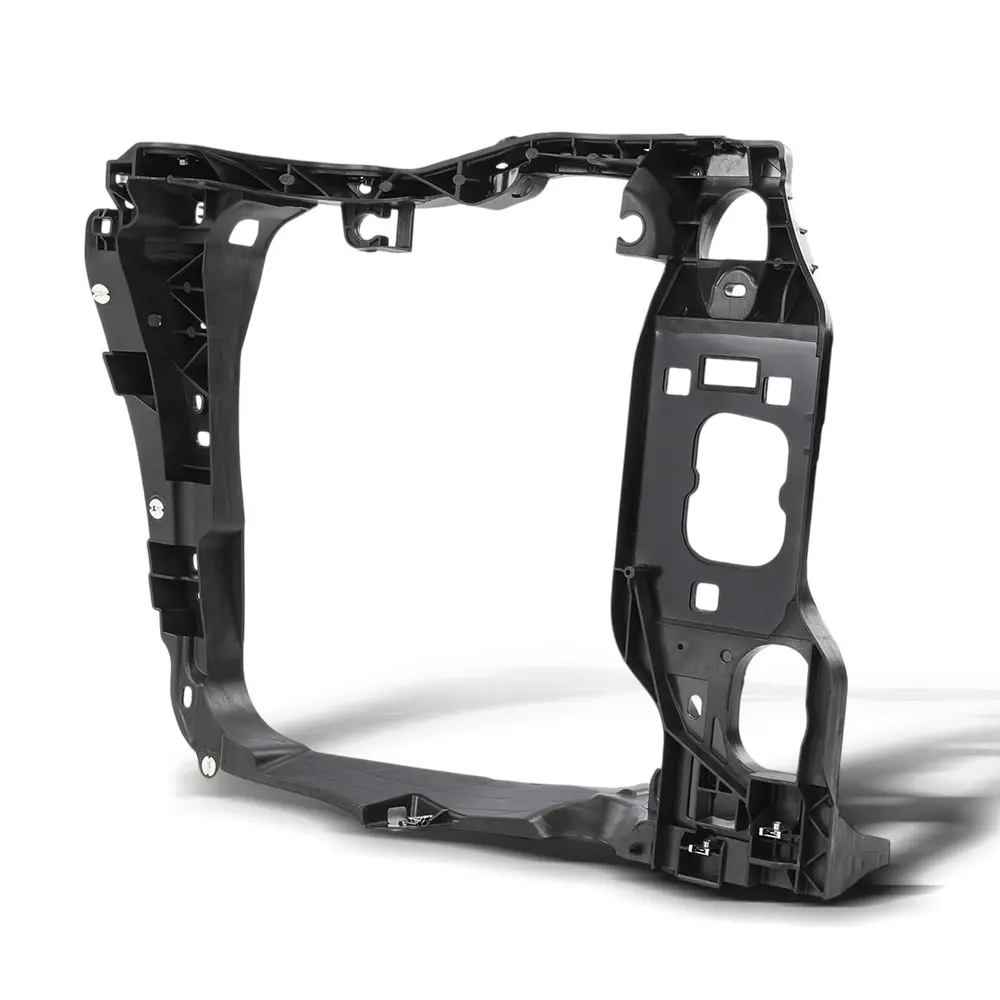 Left Side Intermediate Radiator Support Core Bracket - OE Standard Replacement for Porsche Macan 2015-2018, 95b805295 Interchange #, Lightweight but Rigid PP Plastic, Resists Daily Vibration Without Deforming