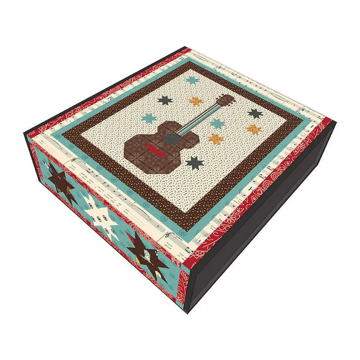 Country Song Guitar Quilt Boxed Kit