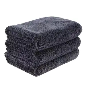 High Efficiency Microfiber Car Dry Towel, Large Coverage, Quick Drying, Twist Design, Universal for Cars Trucks Boats, Car Wash Microfiber Towel, Car Drying Towels