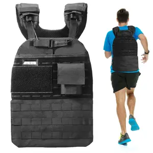 40 Lb Adjustable Weighted Vest For Men And Women For Running And Strength Training, Ergonomic Secure Fit With Breathable Mesh Panels, Durable Nylon Exterior, Adjustable Straps, Ideal For HIIT, Cardio, CrossFit, Endurance, Home Gym