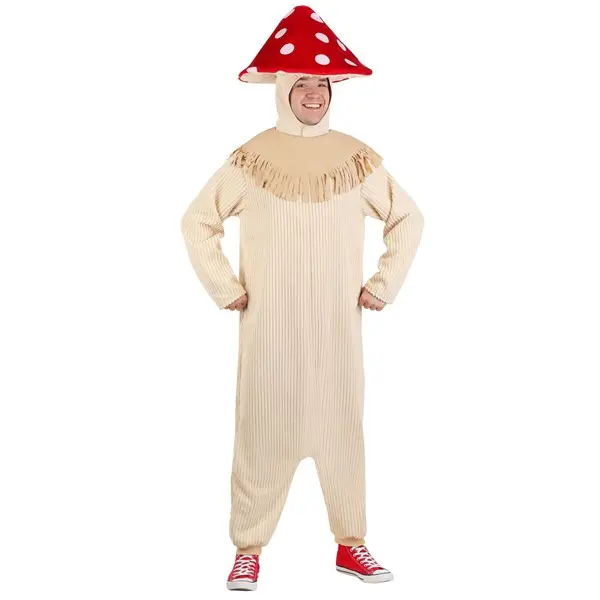 Toadstool Mushroom Adult Costume