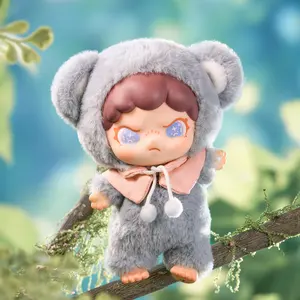 【tntspace】DORA Animals Series Vinyl Plush Doll, Blind Box, Toy Collector Huggable Collectible Fluffy Milky Stuffed