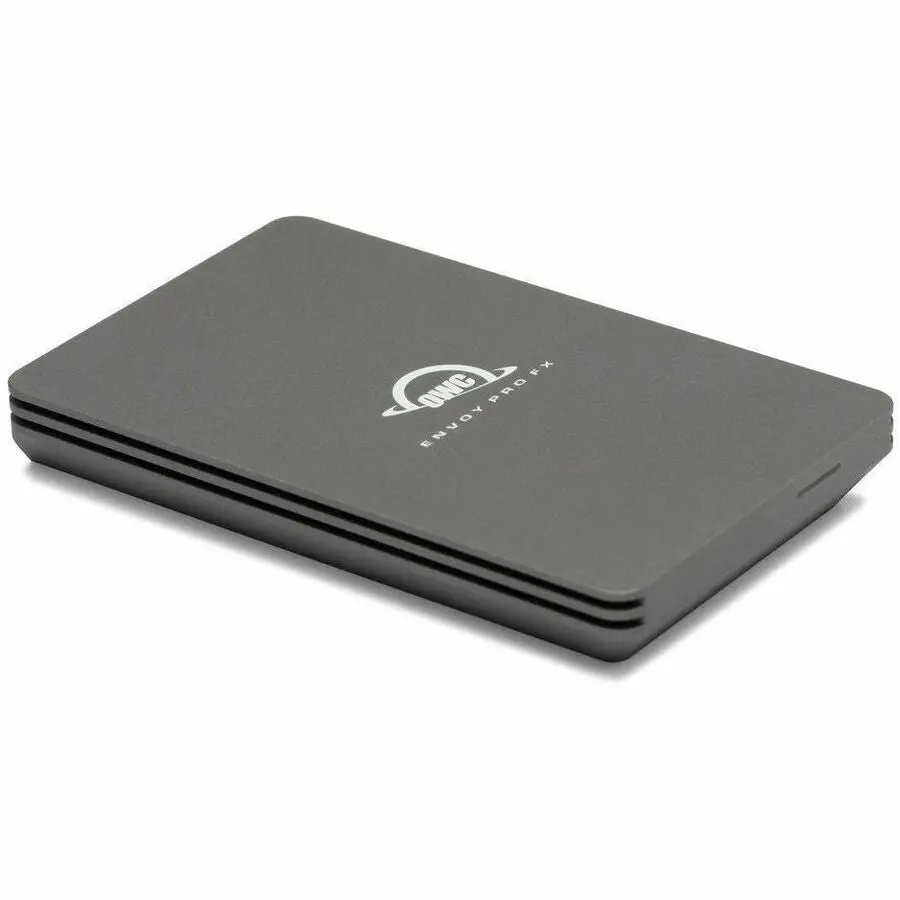 OWC 1TB Envoy Pro FX Thunderbolt (40Gb/s) + USB C (10Gb/s) Portable And Rugged NVMe SSD
