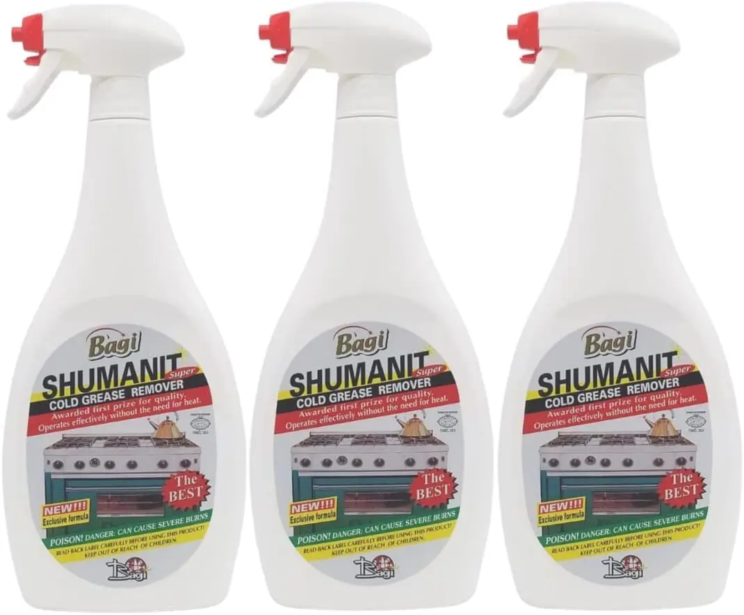 Passover Kosher  Bagi Shumanit SHUMANIT Cold Grease Remover 25.4FL Oz - Professional Cleaner Household super cold grease remover Oven Cleaner