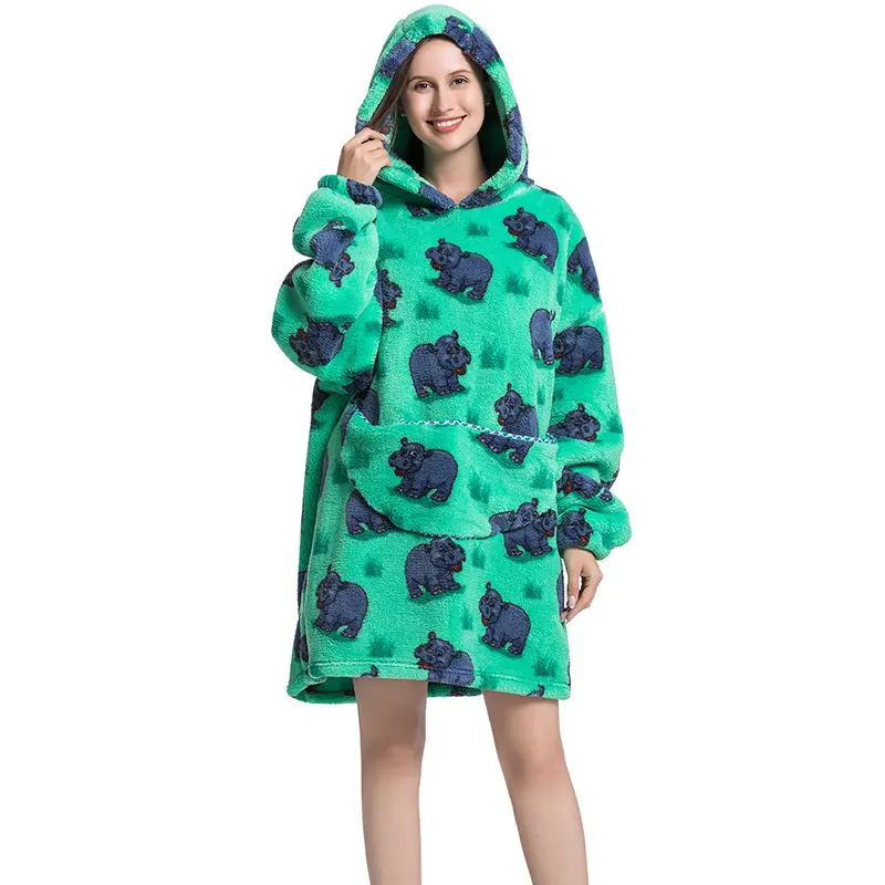 Hippopotamus warm clothing