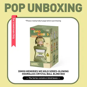 Unboxing-DIMOO Memories We Hold Series-Glowing Hourglass Crystal Ball Blind Box-3.0