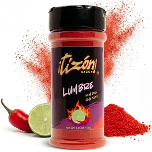 Tizon Lumbre Mexican Seasoning Powder, Fuego Flavor, Snack Seasoning for Popcorn, Chips, Nuts, Fruits