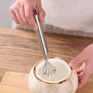 1pc Stainless Steel Coconut Meat Scraper Fish Scaler Remover For Kitchen Accessories