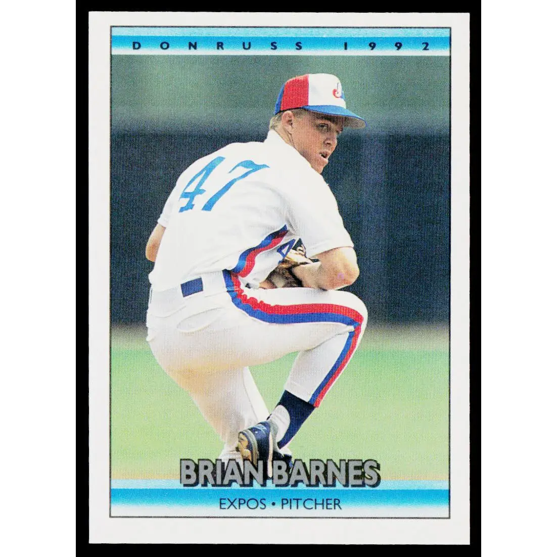 Brian Barnes 1992 Donruss #117 Montreal Expos