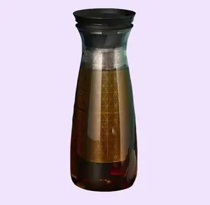 Cold Brew Carafe 1 1/4 Qt with Removable Infuser for Freshly Brewed Coffee Experience Easy & Convenient Home Brewing 1.3l