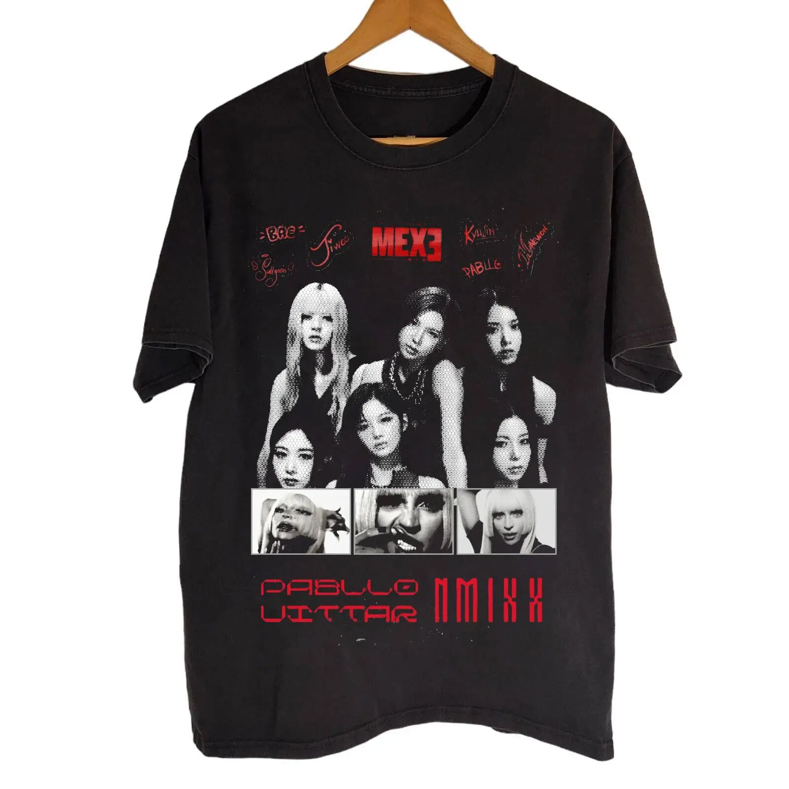 NMIXX Kpop Girl Group Graphic Gift For Fans T Shirt QAC12811