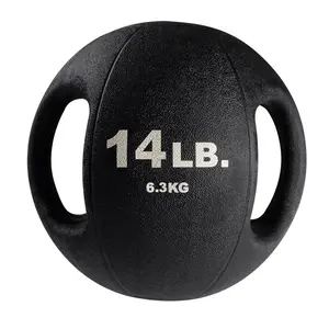 Body-Solid Tools Dual Grip Medicine Ball, 14 lb.