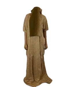 Matching Baati with Gabasaar 2-Piece Set Everyday Modesty