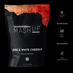 Cultured Kernel's MASHUP PREMIUM POPCORN - 8 Authentic Caribbean Flavors | Individual  Size | Gluten Free | Non GMO | Elevate Your Snacking Experience | For Flavour Enthusiasts with High Expectations Around Taste, Texture and Quality  | Family Owned