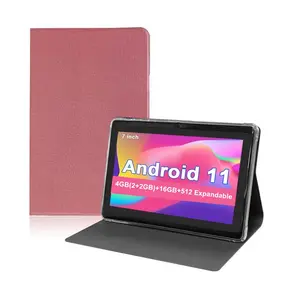 7 Inch Android Learning Wireless Tablet Quad Core 4g 2+2gb Expand RAM 16g+512gb Expansion, IPS Screen Dual WiFi 2500mah Battery, Android 11 System