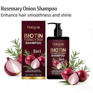 Onion Biotin and Rosemary Shampoo, for Soft Hair & Shine for Hair Growth, Hair Loss and Thinning Hair