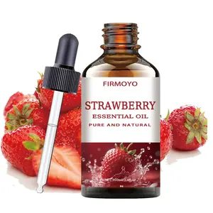 3.38 oz Strawberry Essential Oil, naturally hypoallergenic, Soothing Oil, nourishes hair and skin, enriched with hyaluronic acid and vitamin C, unisex, ideal for diffusers, humidifiers, massage, meditation gifts, Christmas present.