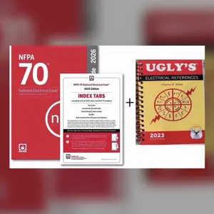 NFPA 70, National Electrical Code (NEC) 2026  + index tab + ugly electrical 2023