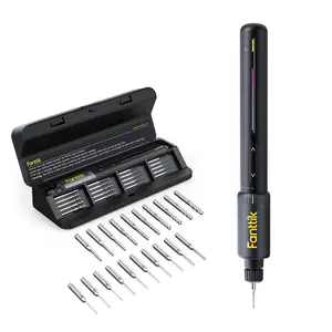 Fanttik K2 Nano Power Drill, Mini Precision Drill, Hand Drill, 20 Drill Bits, 800mAh Rechargeable, Tool Kit for DIY Projects, Shells, Plastic, Jewelry, PCB, Aluminum Plate