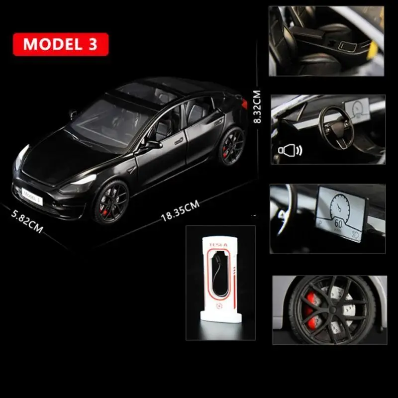 Model 3 black boxed
