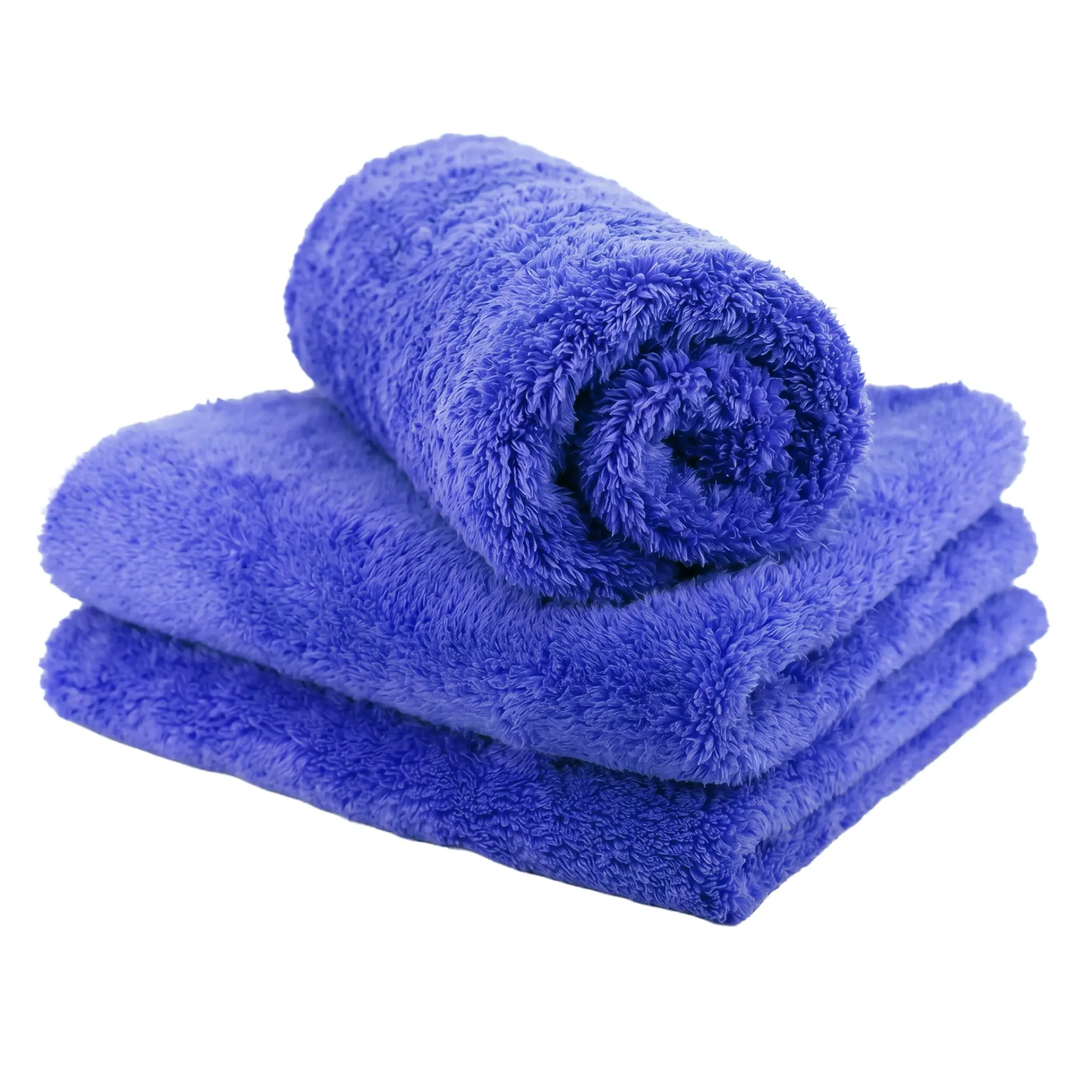 Cleanup Crew 3 Pack - Soft, Borderless, Absorbent 550 GSM Microfiber Towels