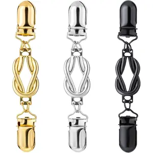 3 count Cinch Clips for Women Clothing  Dress-Clip Dress   Sliver and Black  Cincher Clip Cinch-Sweater Shawl Dress Clips Cinch Clothing Cinch-Shawl-Clips for Women