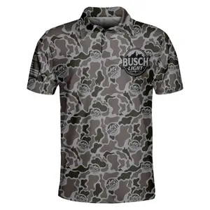 Men’s Performance Camo Polo | Men's Outdoor Beer, Masters Golf Polo Crowd Favorite