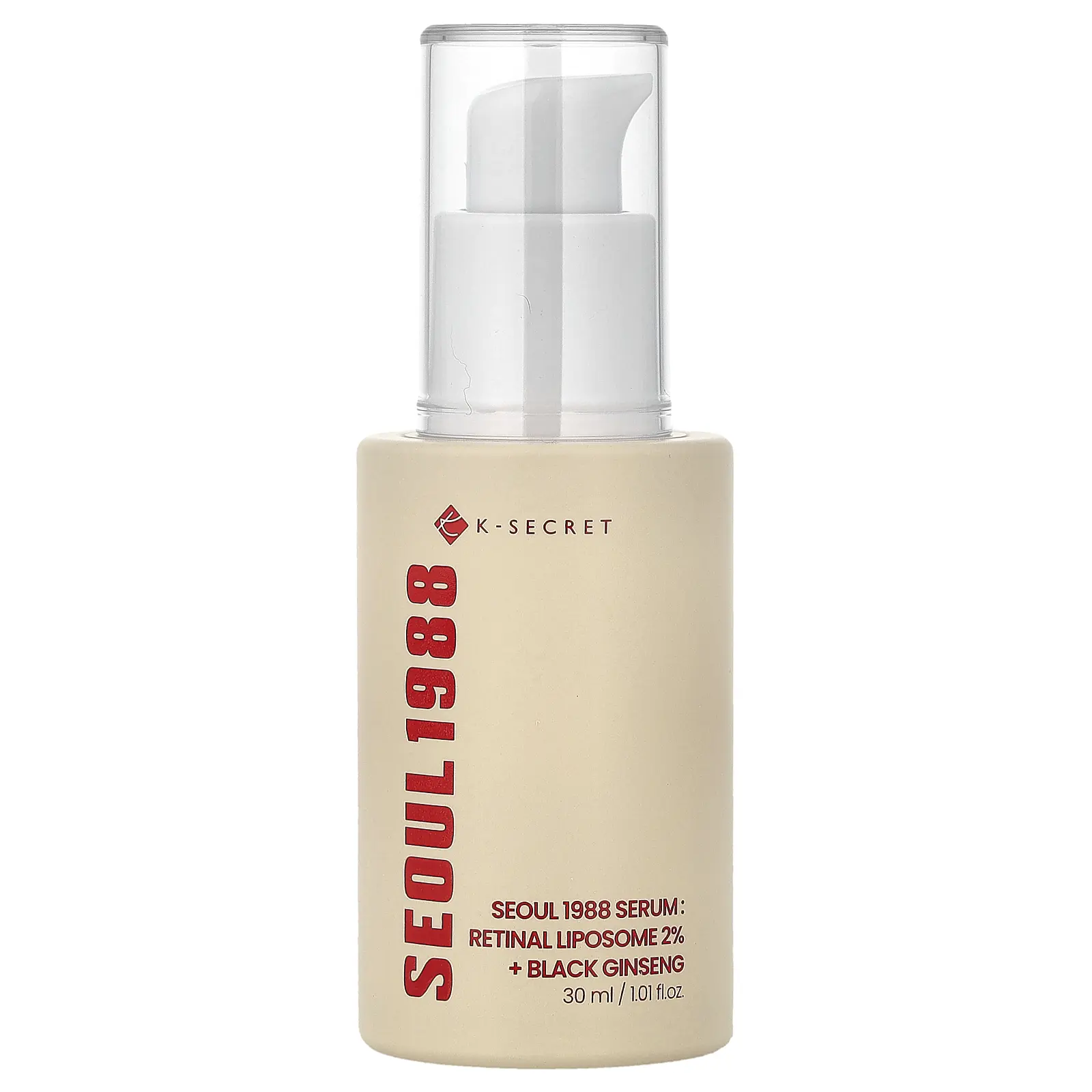 K-Secret Seoul 1988 Serum, Retinal Liposome 2% + Black Ginseng, 1.01 fl oz (30 ml)