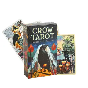 Crow Tarot Deck, Dedicated Divination Cards for Enhancing Your Practice